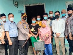 KSJ Batubara Kunjungi Suwidah Yang Berjuang Menjaga Ibu Nya 2 Tahun Terkulai Lemah.