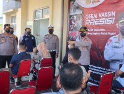 Sukseskan Vaksinasi Nasional, Polres Batubara Laksanakan Program Sejuta Vaksin Setiap Hari.
