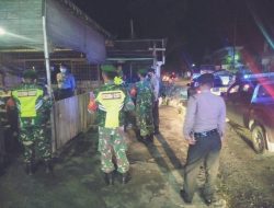 Pendisplinan Kepada Masyarakat, Polres Simalungun dan Kodim 0207 Simalungun Bersinergi Melaksanakan Ops Yustisi Dimalam Hari