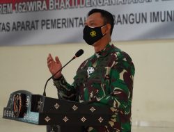Korem 162/WB Jalin Silaturrahmi Dengan Aparat Pemerintah Untuk Membangun Imunitas Bangsa untuk NKRI