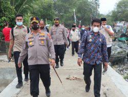 Kali Ini Giliran Nelayan Dan Yatim Kaum Dhuafa Medang Deras Di Sambangi Kapolres Batubara Dan KSJ.