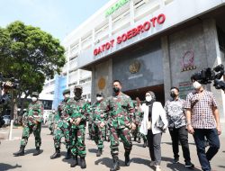 Instalasi Rumah Sakit Lapangan Modern RSPAD Mulai Beroperasi, Langsung Terima Pasien Covid 19