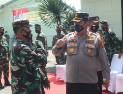 Kapolres Batubara Turut Sambut Kedatangan Danrem 022 Pantai Timur dalam Sinergitas TNI – POLRI