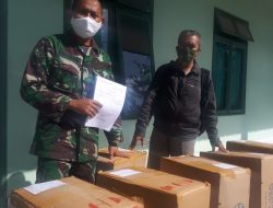 Tekan Laju Kasus Covid-19 di NTB, Pangdam IX/Udayana Bagikan Ribuan Masker