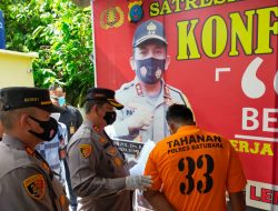 Polres Batubara press Release Pengungkapan Enam Kasus Curas/Curas Dengan Empat Tersangka