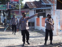 Polres Batubara Lakukan Penyemprotan Disinfektan Di Wilayah Hukum Polres Batubara, Zahir Beri Apresiasi.