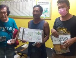 Asik Bermain Judi Togel, Polsek Tanjung Beringin Amankan 3 Orang Di Sebuah Warung Kopi