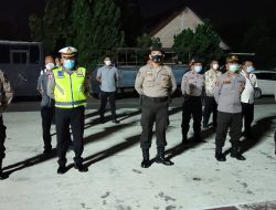 Kapolres Simalungun Pimpin Apel Malam Kesiapsiagaan dan Patroli Antisipasi Takbir Keliling.