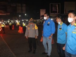 Jelang Idul Adha 1442H, Kapolres Serdang Bedagai Gelar PPKM di Malam Takbiran