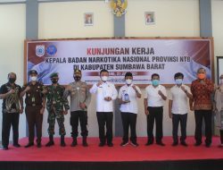 Forkopimda Kabupaten Sumbawa Barat Menerima Kunker Kepala BNN Provinsi NTB