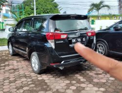 Ada Saja.!!! Kepala Dinas PUPR Kabupaten Batubara, Sulap Plat Mobil Dinas, Jadi Plat Mobil Pribadi