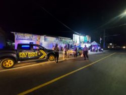Polres lotara Bagikan Bansos melalui Blue light Patroli Dimasa PPKM Mikro