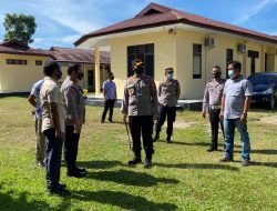 Kapolres Simalungun Cek langsung Vaksinasi Tahap II Gebyar Sejuta Vaksin Hari Bhayangkara ke 75 Selama Dua Hari