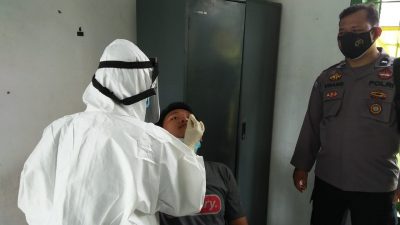 Anggota Polri Terpapar Covid, Polsek Kotarih Dan Tim Tracer Laksanakan Tracing 9 Orang Kontak Erat