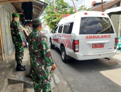 Kodim 0808/Blitar Bersama Dengan Instansi Terkait Himbau Warga Yang Terkonfirmasi Covid-19 Isolasi Terpusat.
