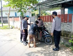 Polsek Kopang Gelar KRYD Sasar Kendaraan Miras dan Sajam serta Narkoba