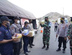 Danrem 162/WB Paparkan Langkah Strategi Penanganan Covid-19 dan Cek Penyiapan Rumah Isoter di KSB