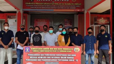Mantap!  10 Warga Bina Lapas Bisa Hirup Udara Bebas