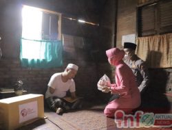Polres Madina Santuni Warga & Guru Ngaji Disabilitas