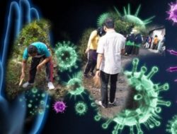 Cegah Penyebaran Covid-19, Polisi Bersinergi Bersama Warga Lingsar