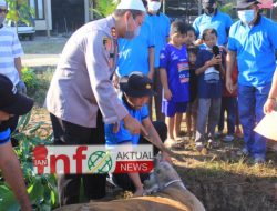 Polres Sumbawa Barat Di Hari Raya Idul Adha Qurban Sebanyak 51 Hewan Ternak