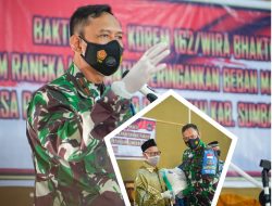 Danrem 162/WB Putuskan Penyebaran Covid-19,Melalui Isoter Dengan Pengawasan Nakes