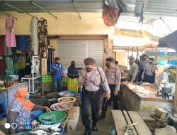 Sat Samapta Polres Sumbawa Laksanakan Patroli Himbauan penerapan Prokes