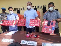 Tim Opsnal Sat,Resnarkoba Polresta Kota Mataram Tangkap pengedar Narkotika