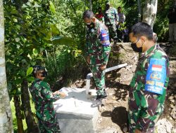 Peletakan Batu pertama Program Pompa Hidram Tahap III, Danrem 162/WB : “Pompa Hidram Solusi Pemenuhan Air Bersih Untuk Masyarakat”