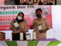 Hebat!, Mahasiswa KKN UNRAM Launching Pupuk Kompos Baswara21 Semanggeleng