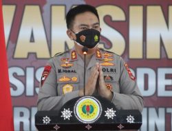 Kejar Target vaksinasi 70% DI NTB Polresta Mataram Bersinergi Dengan TNI & Pemda Setempat