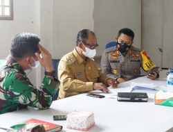 Langkah Percepatan Penanganan Covid-19, Polres Simalungun Gelar Rakor Forkopimda.