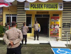 Polsek Firdaus Laksanakan Apel Gabungan Dengan Muspika Kecamatan Sei Rampah