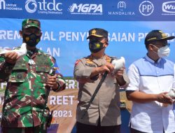 Danrem 162/WB Apresiasi Pembangunan Sirkuit MotoGP Mandalika di ITDC KEK