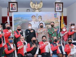 RGOG Gelar Parade Road Glide Merah Putih dan Baksos di NTB