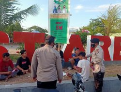 Polsek Kayangan Laksanakan Patroli dan Himbau Warga  Taati Prokes