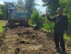 Jawab Keluhan Konstituen, Politisi PKB Ridwan Bangun JUT, Drainase & Jembatan