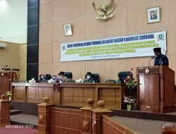 Pansus DPRD sampaikan laporan pembahasan Ranperda RPJMD Kabupaten Sumbawa Tahun 2021-2026