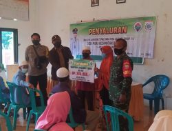 Koramil Jajaran Kodim 1628/ SB Bersinergi Dalam Setiap Upaya Percepatan Penanganan Covid -19 Di Sumbawa Barat