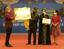 Dandim Loteng Hadiri Acara Lepas Sambut Kapolres Loteng
