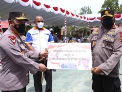 Kapolri Serahkan Oksigen Generator Bantu Penanganan Covid-19 di Papua