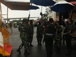 Danlanud Sambut Kedatangan Panglima TNI, Kapolri, dan Menpora RI 