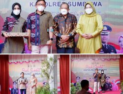 Pisah Sambut  Kapolres Sumbawa  AKBP Widi Saputra Dengan AKBP Esty