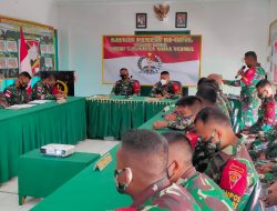 Apel Danpos, Ini Harapan Dansatgas Pamtas RI – RDTL Sektor Timur