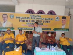 DPD II Partai Golkar Kabupaten Batubara Lakukan Sosialisasi Perda Di Kecamatan Sei Balai