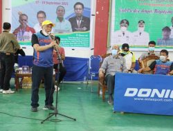 Bupati Sumbawa Apresiasi Pergelaran Kejuaran Tenis Meja ”Gemilang Cup”