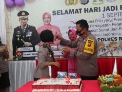Potong Tumpeng, Polres Batubara Rayakan HUT Polwan RI Ke – 73 di Aula Bhayangkari Polres Batubara