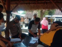 Polres Lombok Tengah  Berikut Seluruh Polsek Jajaranya  Gelar Vaksinasi Serentak