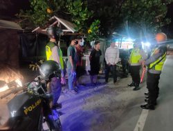 Polsek Seteluk Lakukan Patroli Dan Sosialisasi Penerapan Prokes