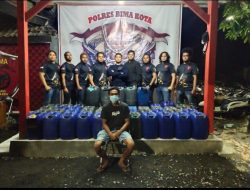 Tim Puma Polres Bima Kota Amankan Ribuan Liter Sofi Siap Edar